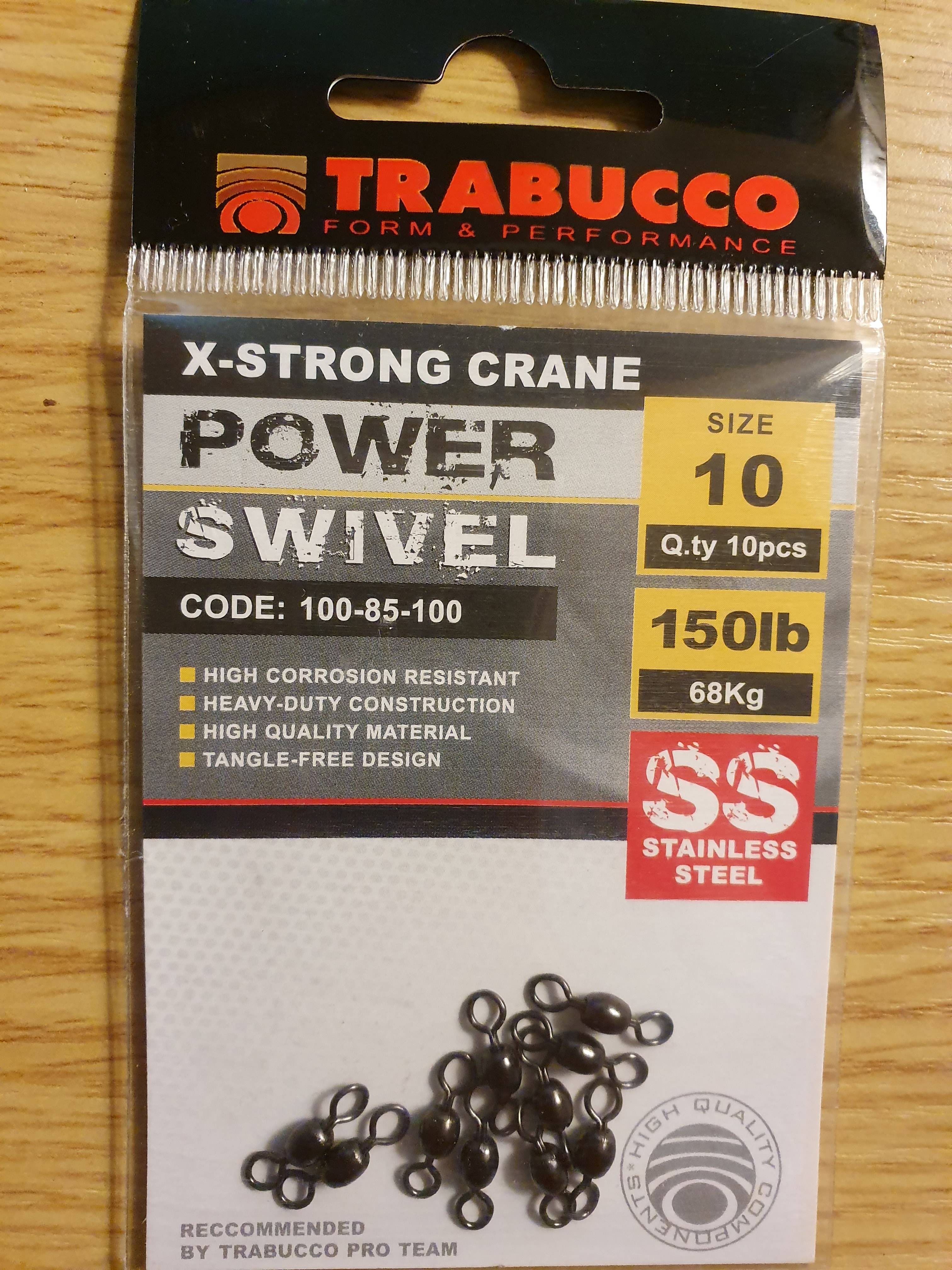 Trabucco X Strong Power Swivel size 10 150lb