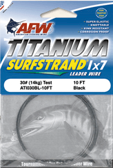 AFW SURFSTRAND MICRO SUPREME 7 x 7 Strand Uncoated Trace Wire